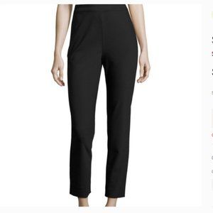 St John Caviar Slim ankle pants,size 6,black